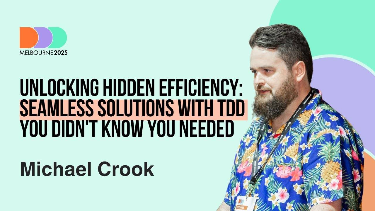 Unlocking Hidden Efficiency - Seamless Solutions with TDD You Didn't Know You Needed Image for Unlocking Hidden Efficiency - Seamless Solutions with TDD You Didn't Know You Needed